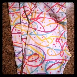 Lularoe OS birthday leggings